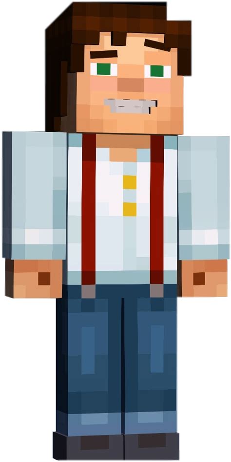 Jesse (Male) voiced by Patton Oswalt. . Minecraft story mode jesse